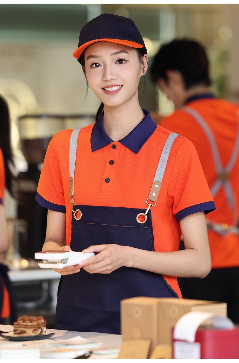 纯色翻领POLO衫 详情图 16
