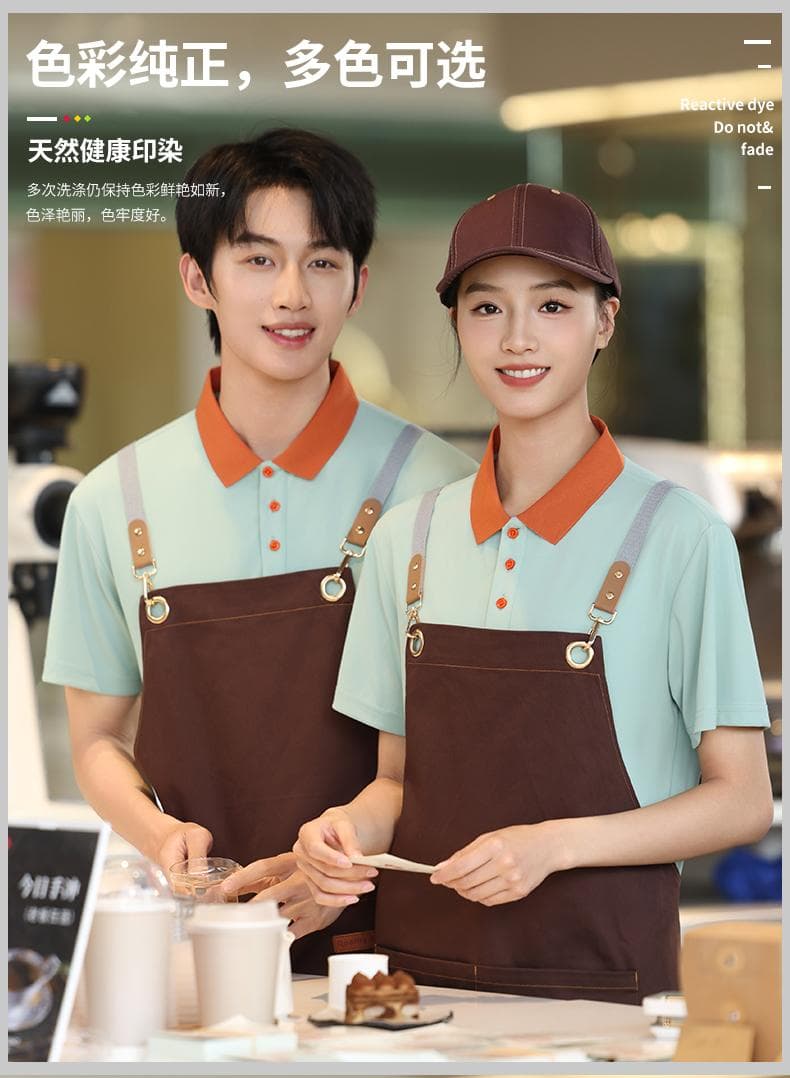 拼色领POLO衫 详情图 1