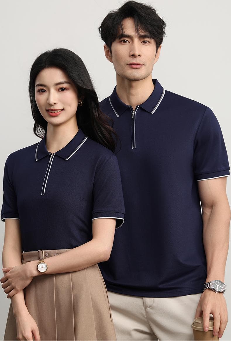 半拉链POLO衫 详情图 14