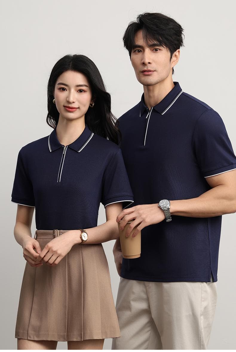 半拉链POLO衫 详情图 18