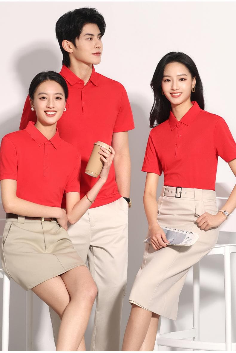 高弹仿棉POLO衫 详情图 22