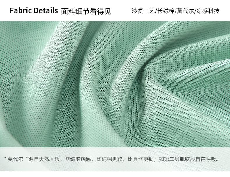 酒红色半拉链Polo衫 详情图 7