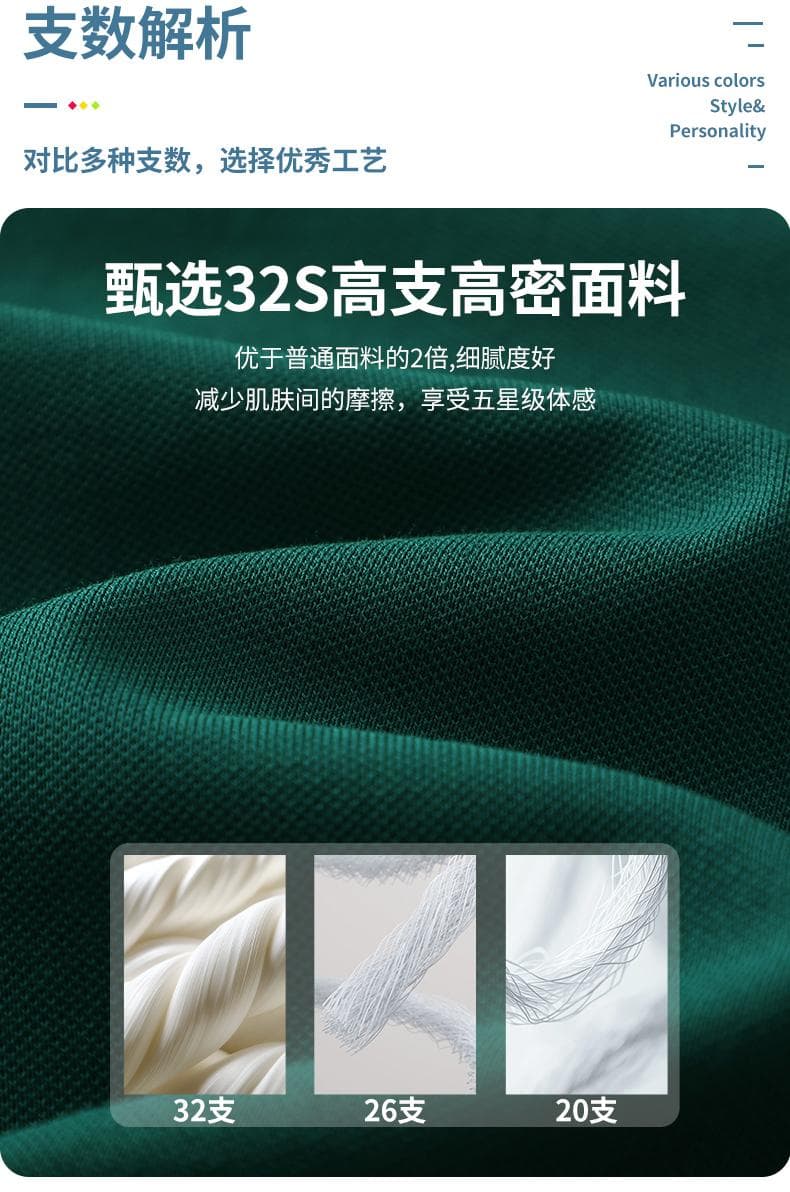 无痕领POLO衫 详情图 7