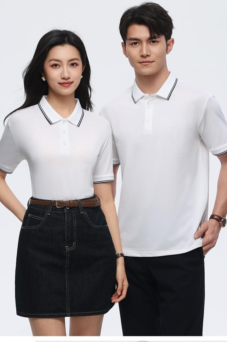 条纹翻领POLO衫 详情图 14