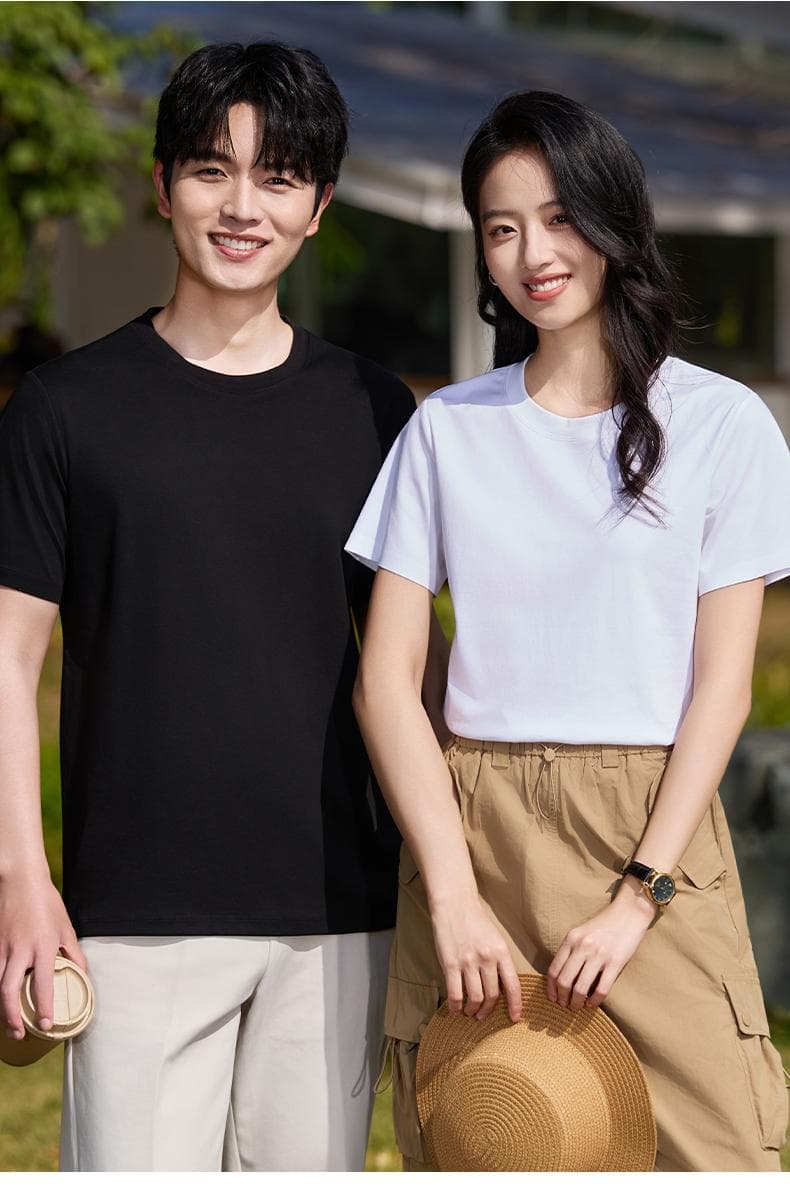M1066男女通用纯棉短袖T恤 详情图 14