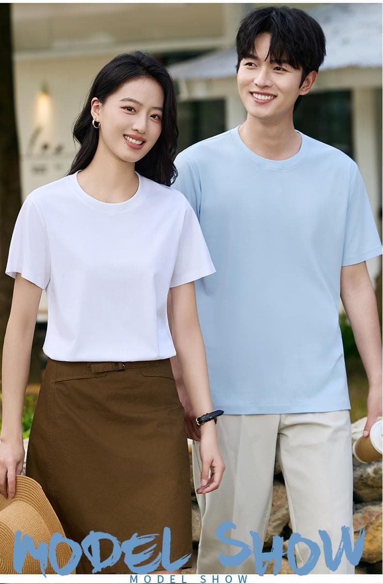 M1066男女通用纯棉短袖T恤 详情图 16