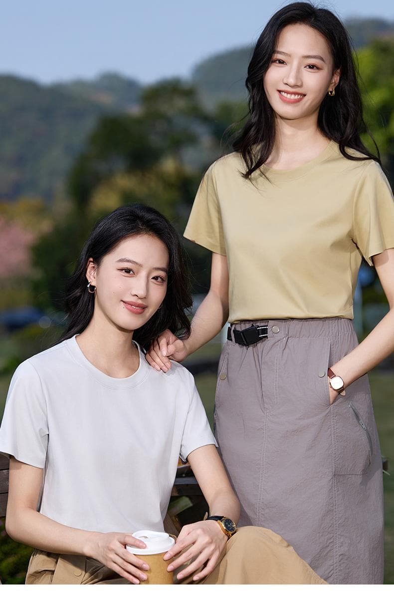 M1066男女通用纯棉短袖T恤 详情图 18