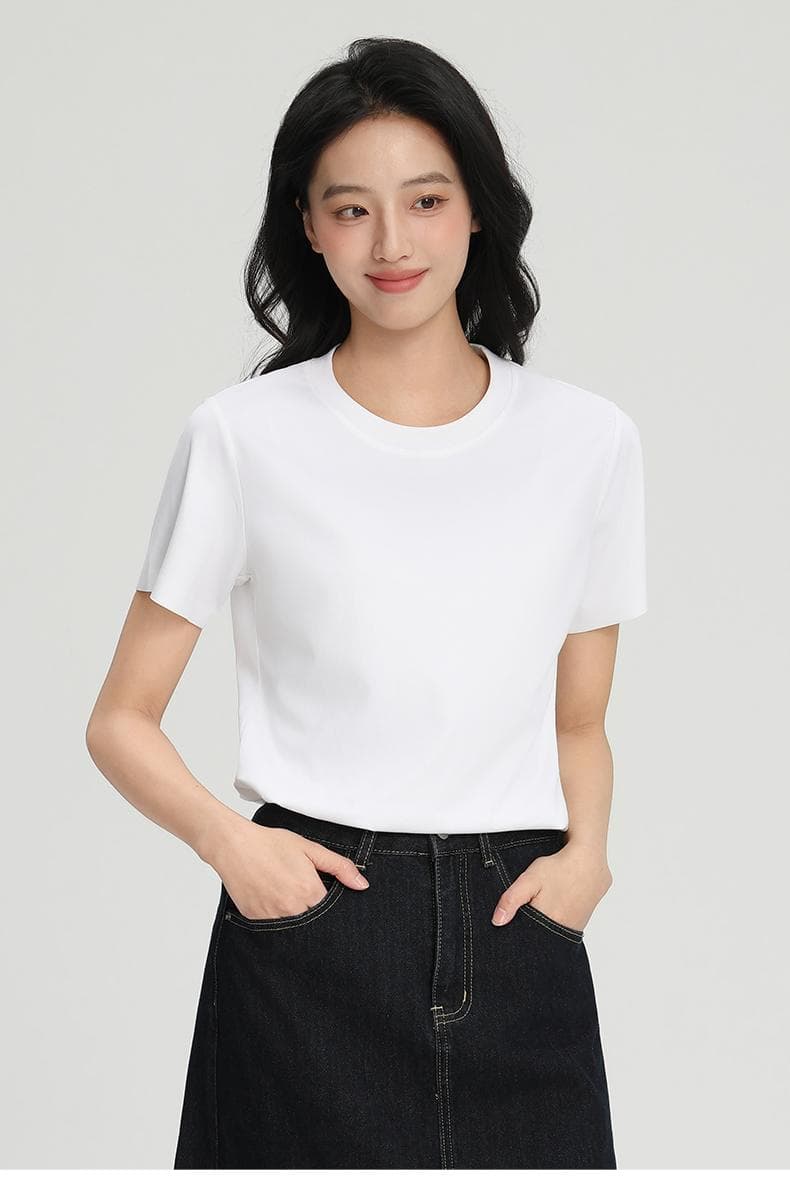 M1066男女通用纯棉短袖T恤 详情图 25