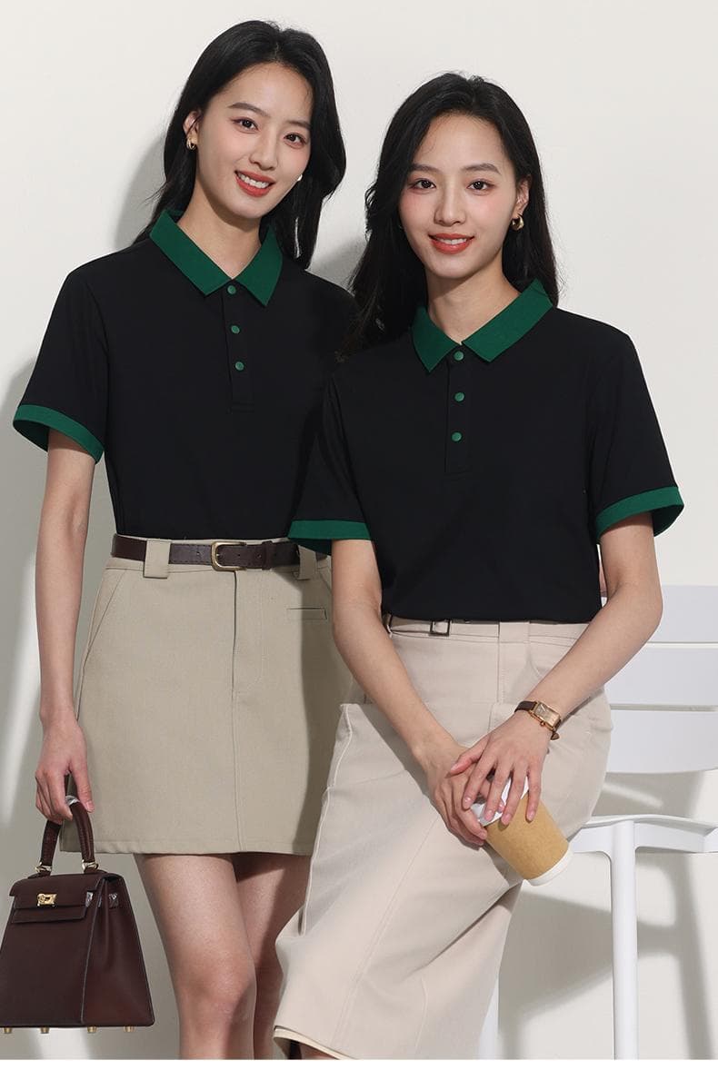 爱马仕橙翻领POLO衫 详情图 14