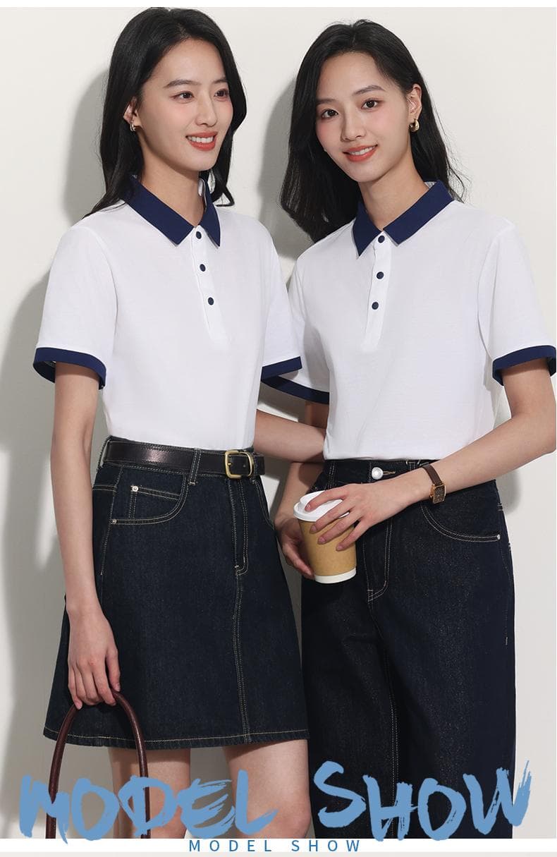 爱马仕橙翻领POLO衫 详情图 17