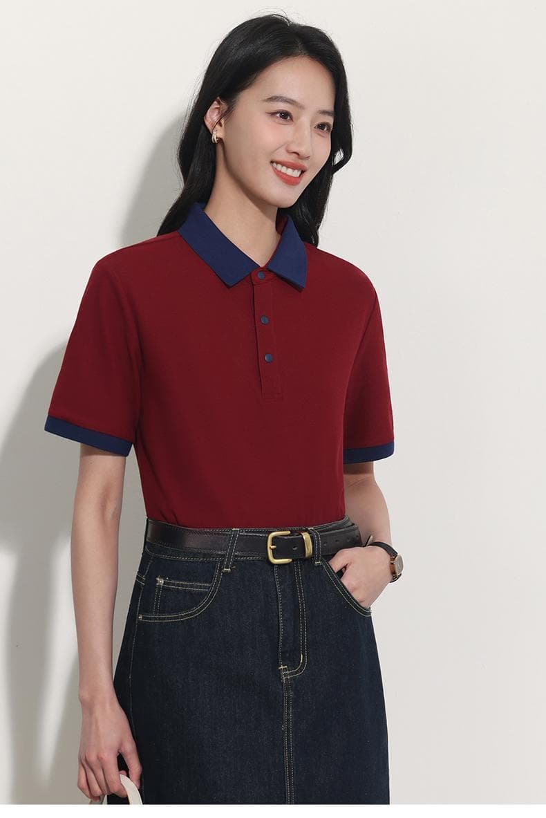 爱马仕橙翻领POLO衫 详情图 18