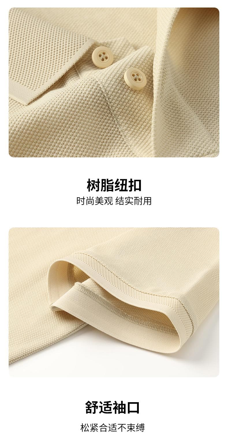 纯色短袖POLO衫 详情图 13