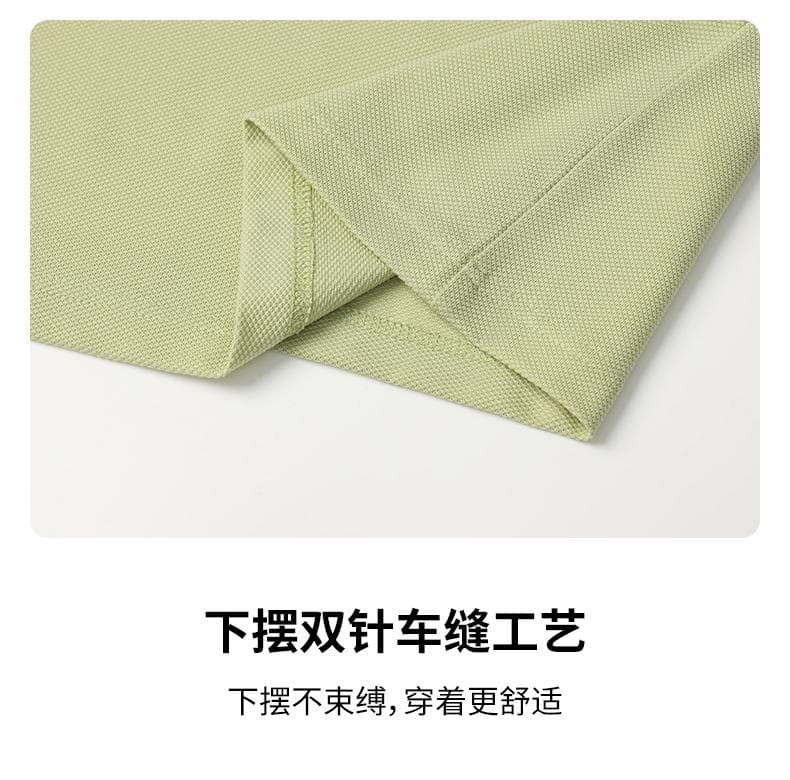 纯色短袖Polo衫 详情图 14