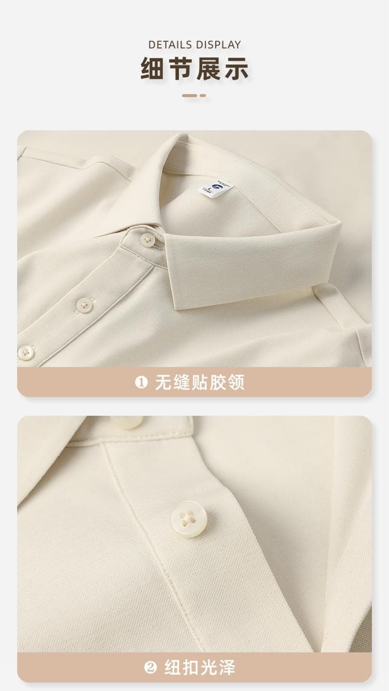 纯色短袖Polo衫 详情图 10