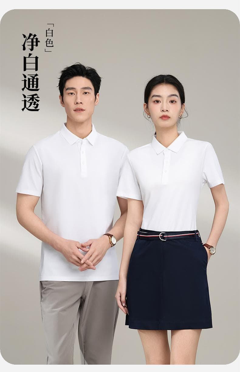 纯色短袖Polo衫 详情图 17