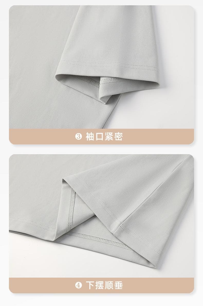 纯色短袖Polo衫 详情图 11