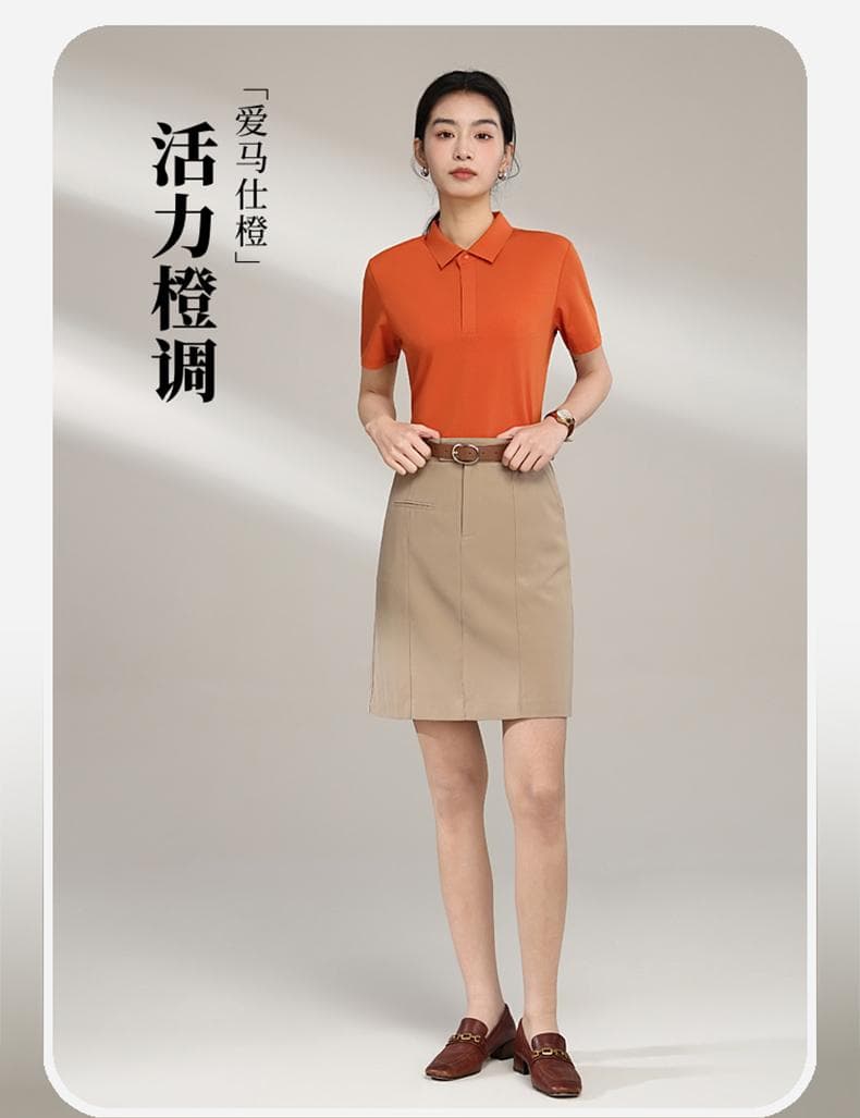 纯色短袖Polo衫 详情图 18