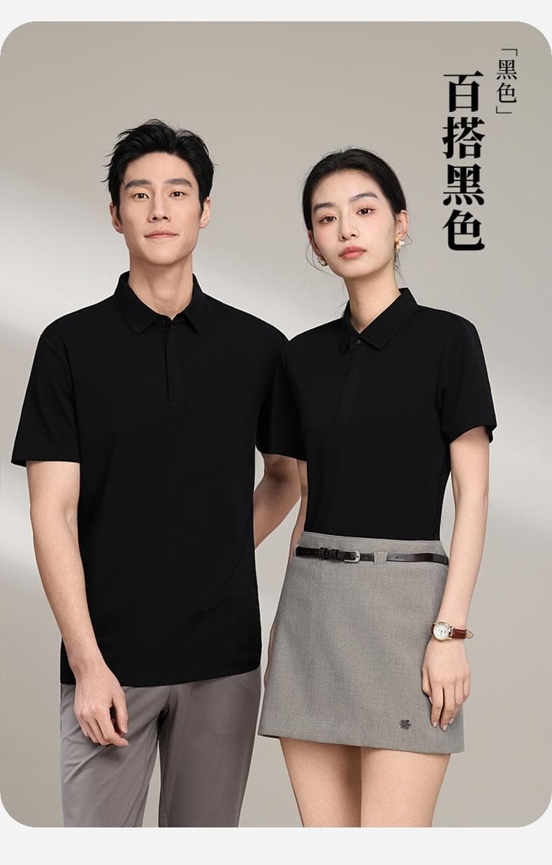 纯色短袖Polo衫 详情图 20