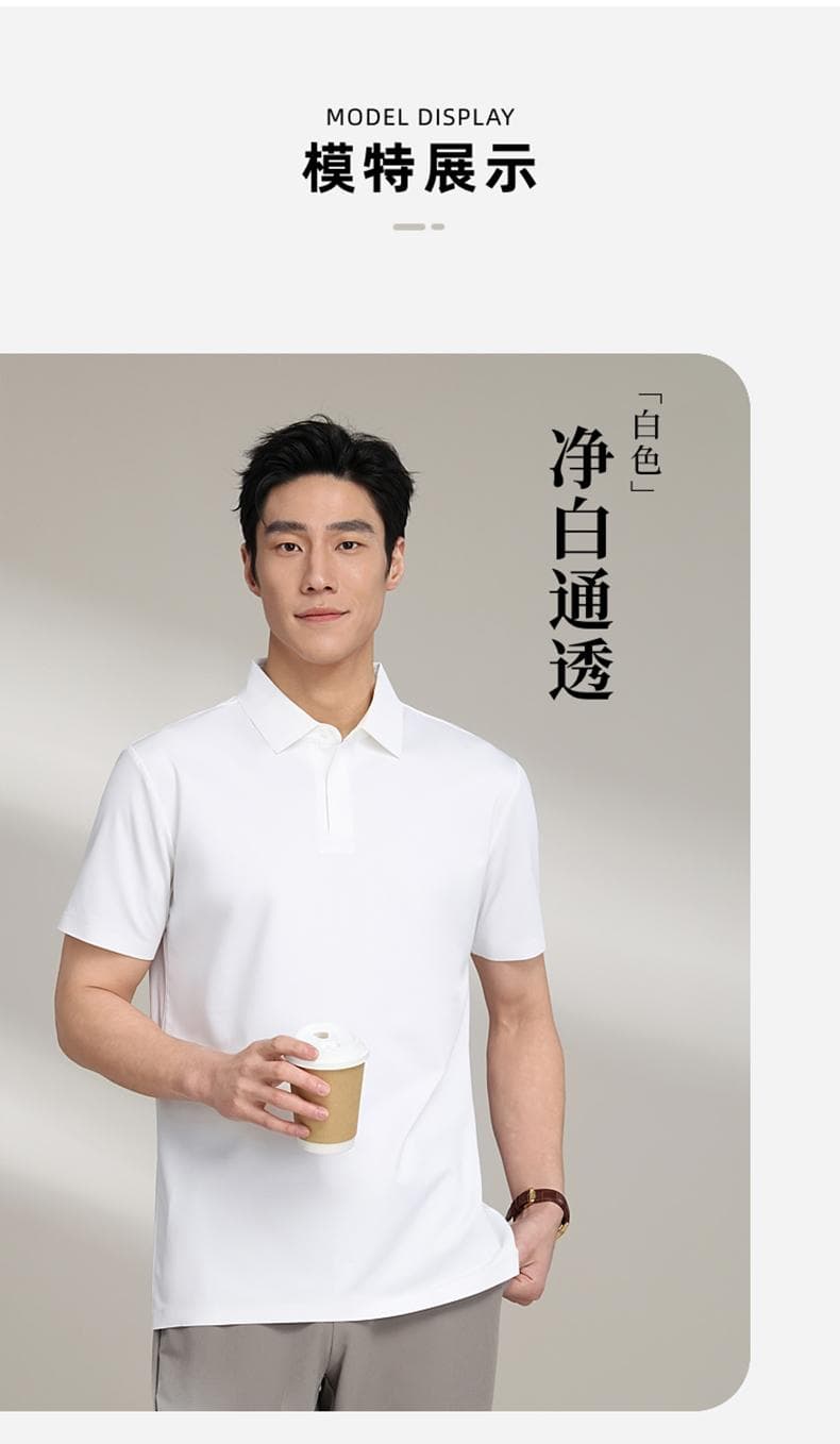 男士短袖Polo衫 详情图 15