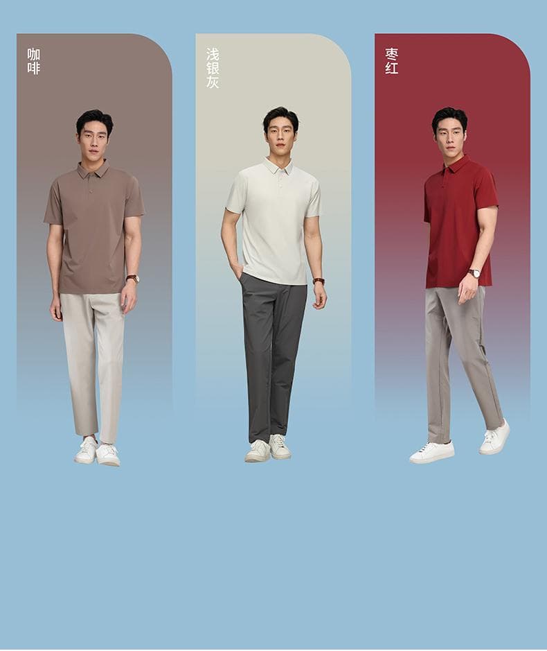 男士短袖POLO衫 详情图 4