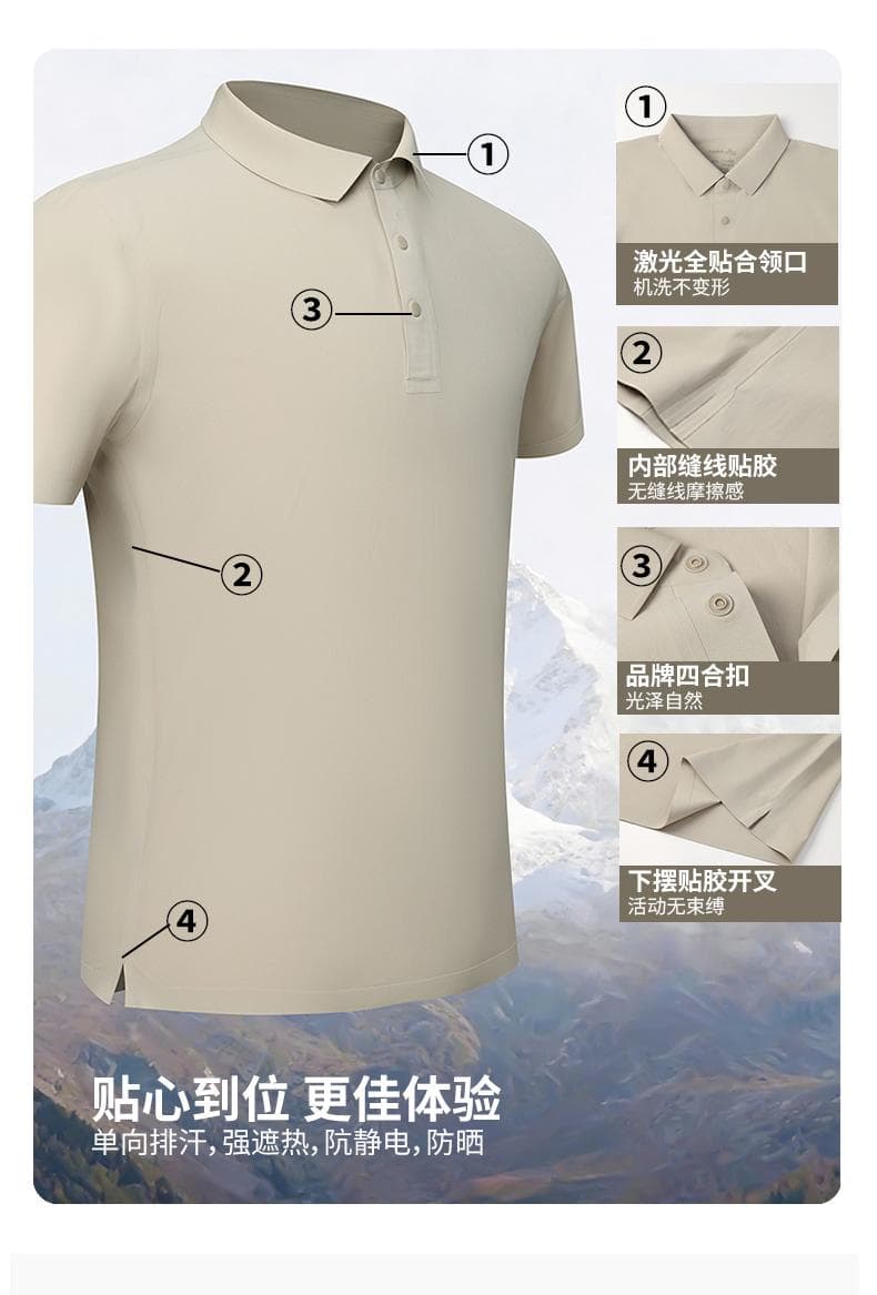 男士短袖POLO衫 详情图 10