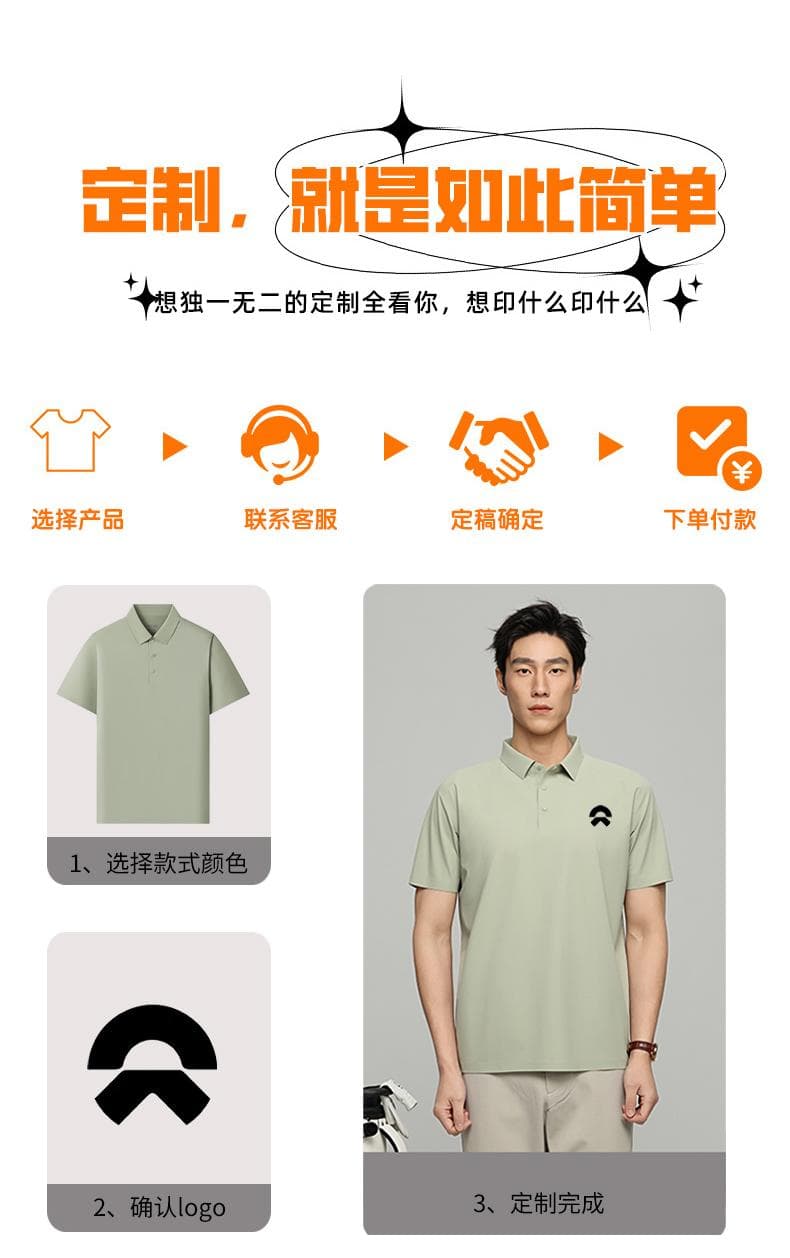 男士短袖POLO衫 详情图 26