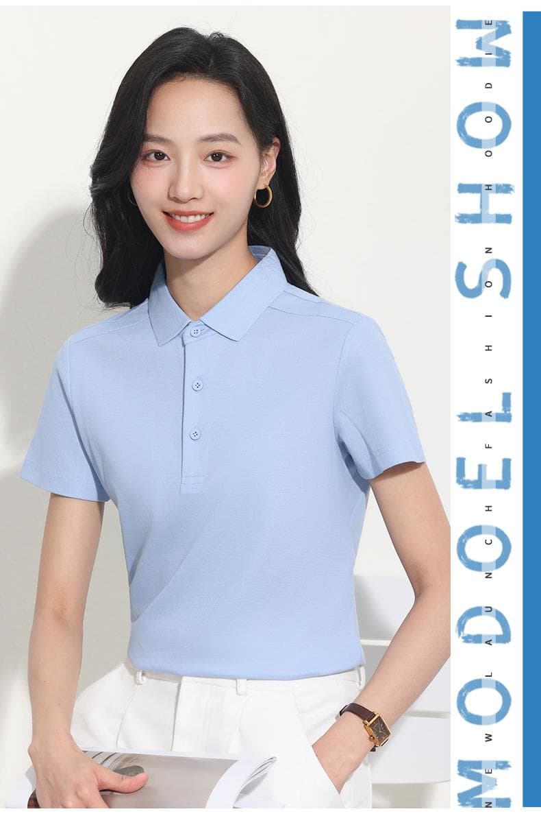 双股长绒棉POLO衫 详情图 20